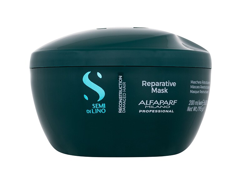 Haarmaske ALFAPARF MILANO Semi Di Lino Reparative 200 ml