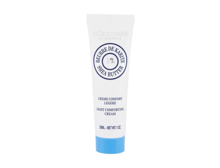 Tagescreme L'Occitane Shea Butter Light Comforting Cream 30 ml Beschädigte Schachtel