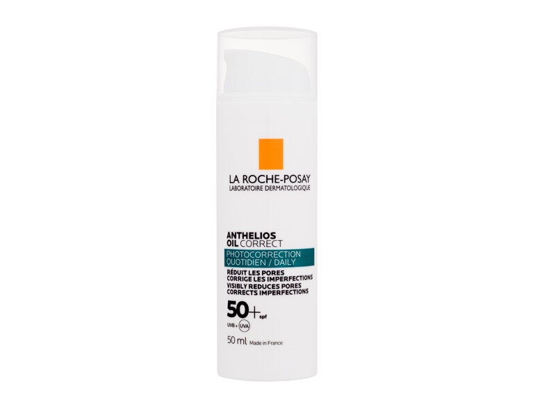 Sonnenschutz fürs Gesicht La Roche-Posay Anthelios Oil Correct Photocorrection Daily Gel-Cream SPF50+ 50 ml