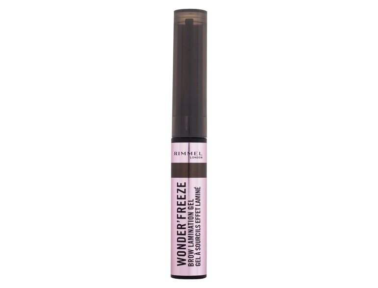 Augenbrauengel und -pomade Rimmel London Wonder'Freeze Brow Lamination Gel 6 g 004 Deep Brown