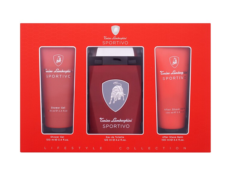 Eau de Toilette Lamborghini Sportivo 125 ml Sets