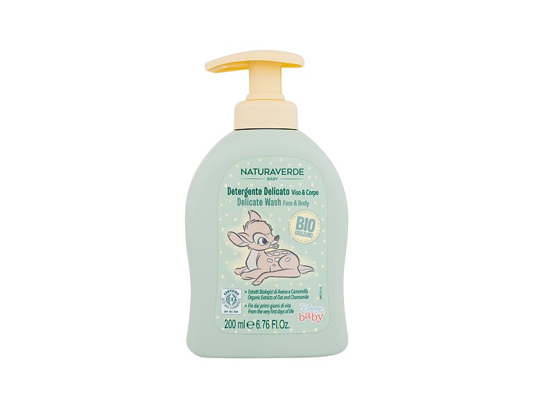 Duschgel Naturaverde Disney Baby Delicate Wash 200 ml