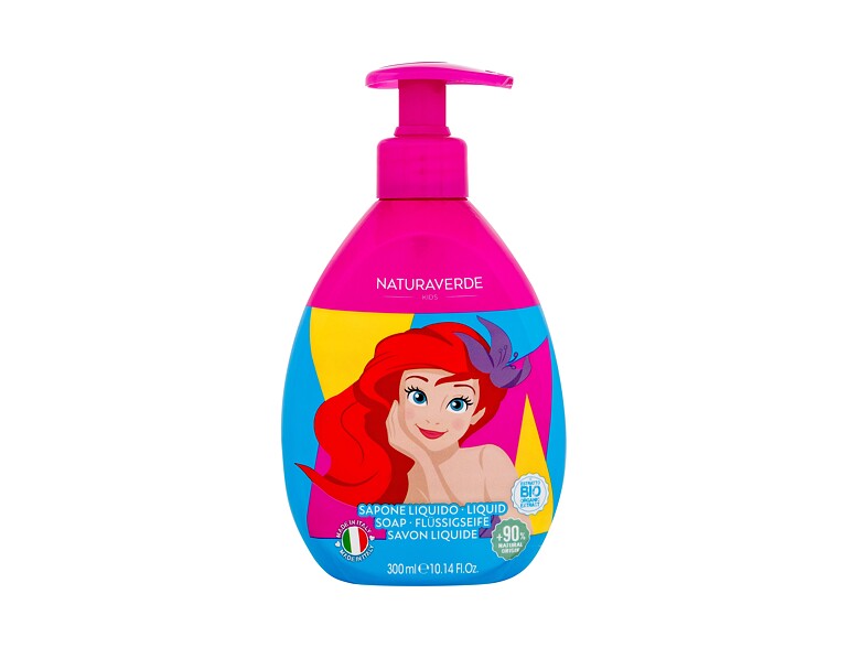 Flüssigseife Naturaverde Disney Princess Liquid Soap 300 ml