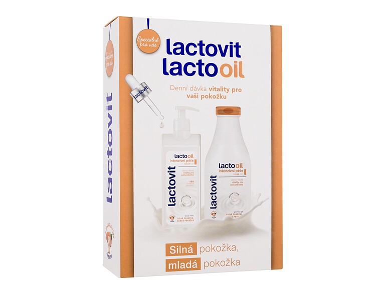 Körperlotion Lactovit LactoOil Intensive Care Kit 400 ml Sets