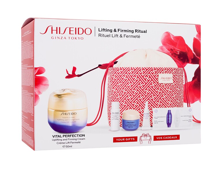 Tagescreme Shiseido Vital Perfection Lifting & Firming Ritual 50 ml Beschädigte Schachtel Sets