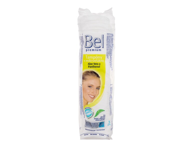 Abschminkpads Bel Premium Pads + Microfibres Aloe Vera and Panthenol 75 St.