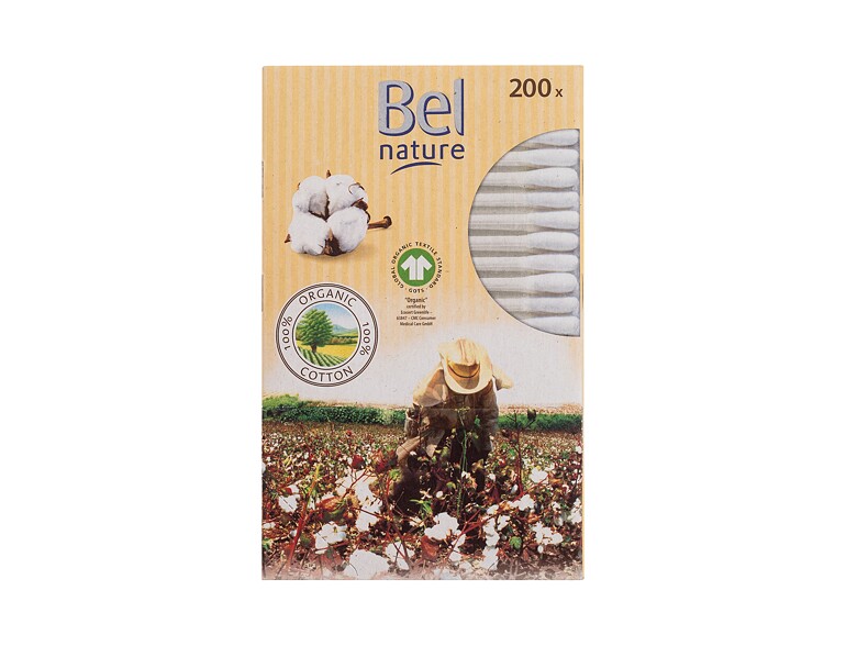 Wattestäbchen Bel Nature Cotton Buds 200 St.