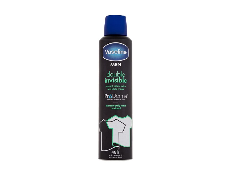 Antiperspirant Vaseline Double Invisible 48h 250 ml