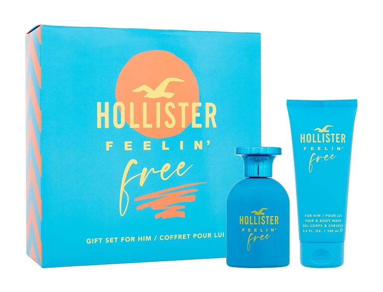 Eau de Toilette Hollister Feelin' Free 50 ml Sets