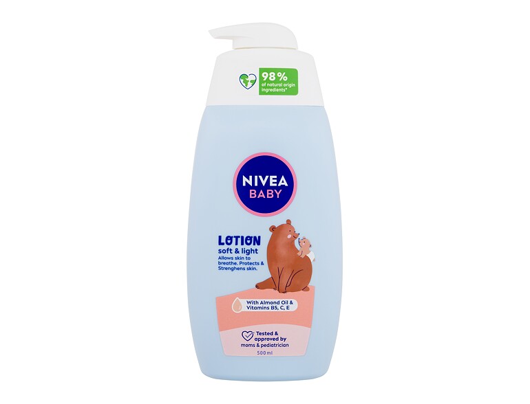 Körperlotion Nivea Baby Soft & Light Lotion 500 ml