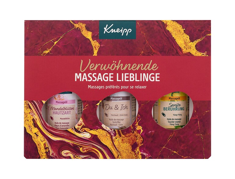 Massagemittel Kneipp Massage Oil Gift Set 20 ml Sets