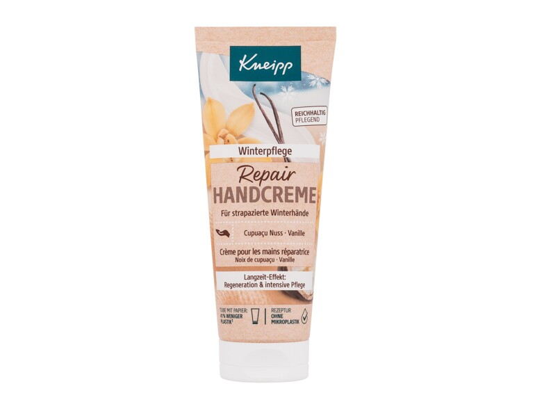 Handcreme  Kneipp Repair Hand Cream Cupuacu Nut & Vanilla 75 ml