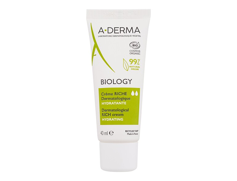 Tagescreme A-Derma Biology Dermatological Rich Cream 40 ml Beschädigte Schachtel