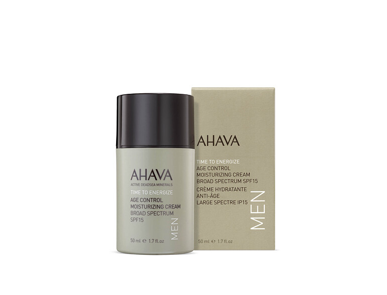 Tagescreme AHAVA Men Time To Energize SPF15 50 ml