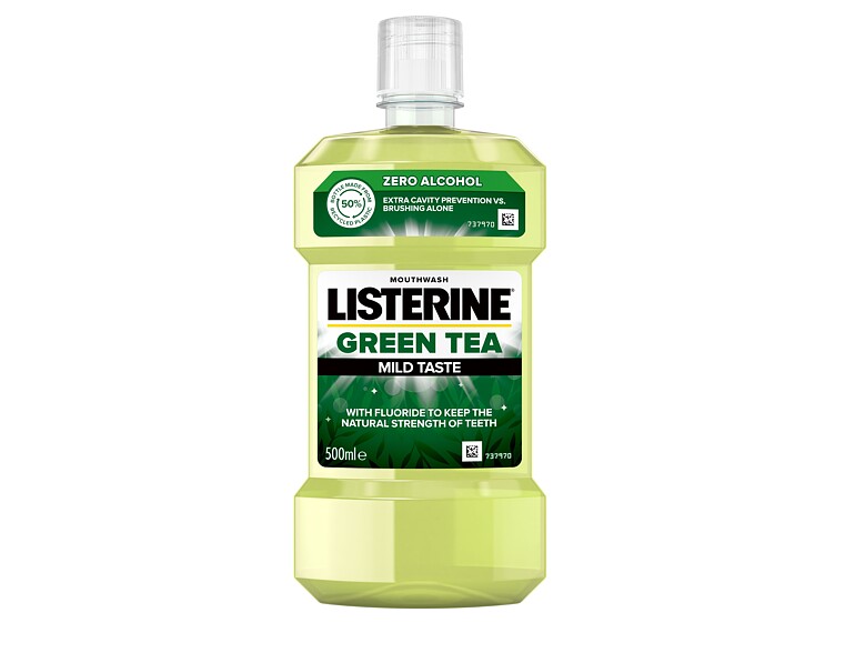 Mundwasser Listerine Green Tea Mild Taste Mouthwash 500 ml