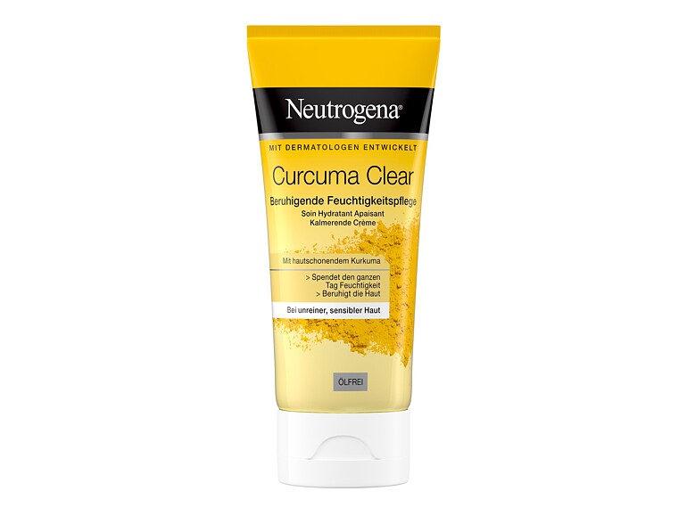 Tagescreme Neutrogena Curcuma Clear Moisturizing and Soothing Cream 75 ml