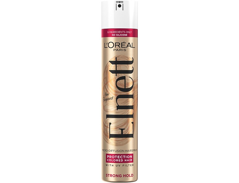 Haarspray  L'Oréal Paris Elnett Micro-Diffusion Hairspray Protection Colored Hair 300 ml