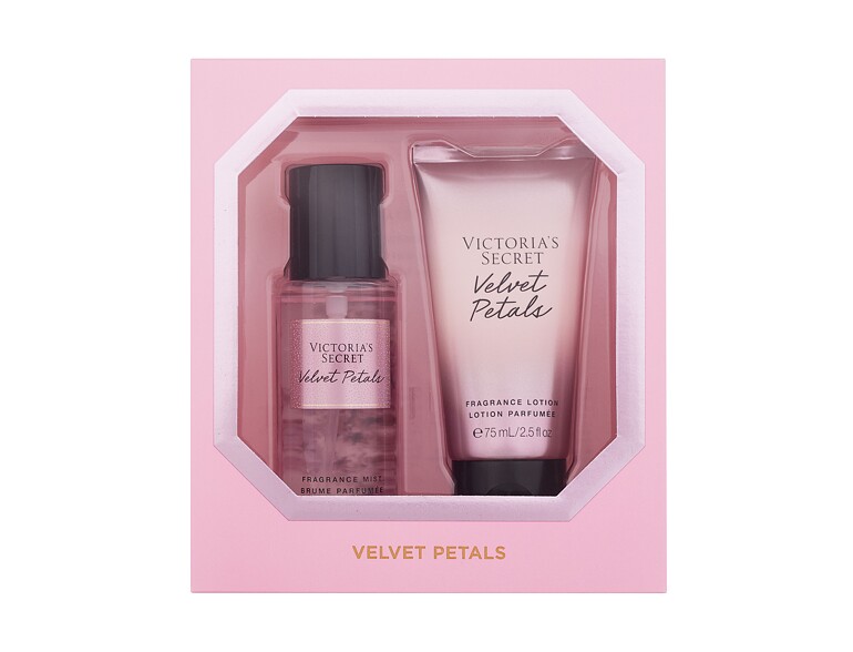 Körperspray Victoria´s Secret Velvet Petals SET1 75 ml Beschädigte Schachtel Sets