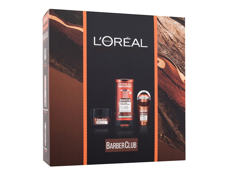 Bartbalsam L'Oréal Paris Men Expert Barber Club 50 ml Beschädigte Schachtel Sets