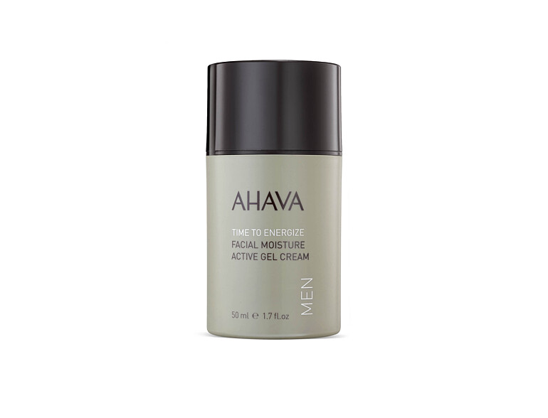 Tagescreme AHAVA Men Time To Energize Facial Moisture Active Gel Cream 50 ml