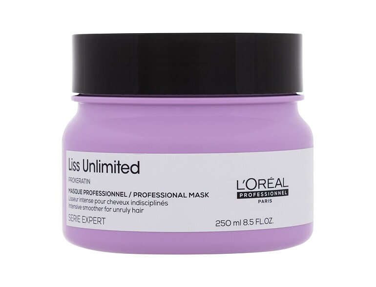 Haarmaske L'Oréal Professionnel Liss Unlimited Professional Mask 250 ml Beschädigte Verpackung