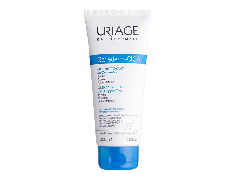 Duschgel Uriage Bariéderm CICA Cleansing Gel 200 ml