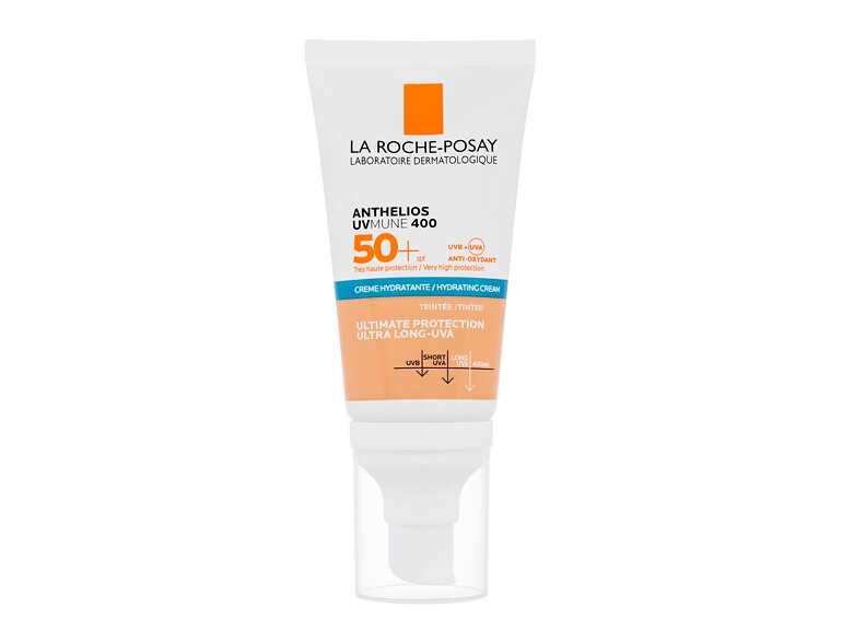 Sonnenschutz fürs Gesicht La Roche-Posay Anthelios  Ultra Protection Hydrating Tinted Cream SPF50+ 50 ml
