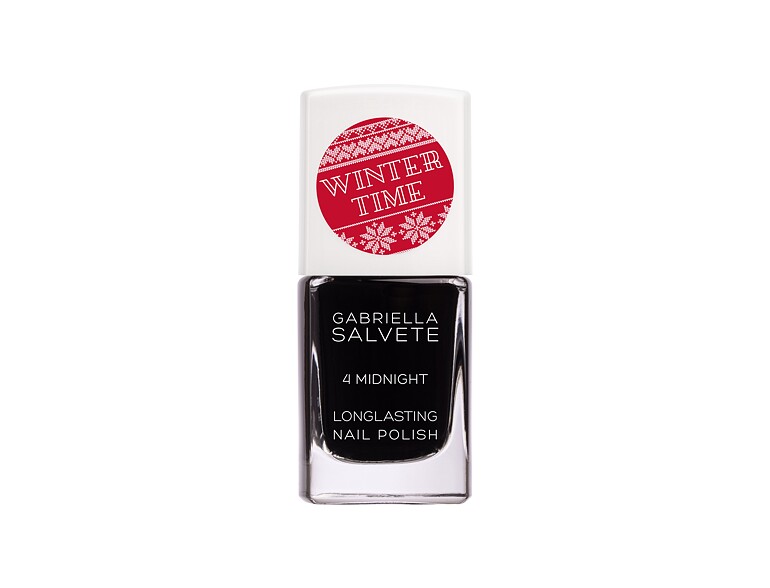 Nagellack Gabriella Salvete Winter Time Longlasting 11 ml 4 Midnight