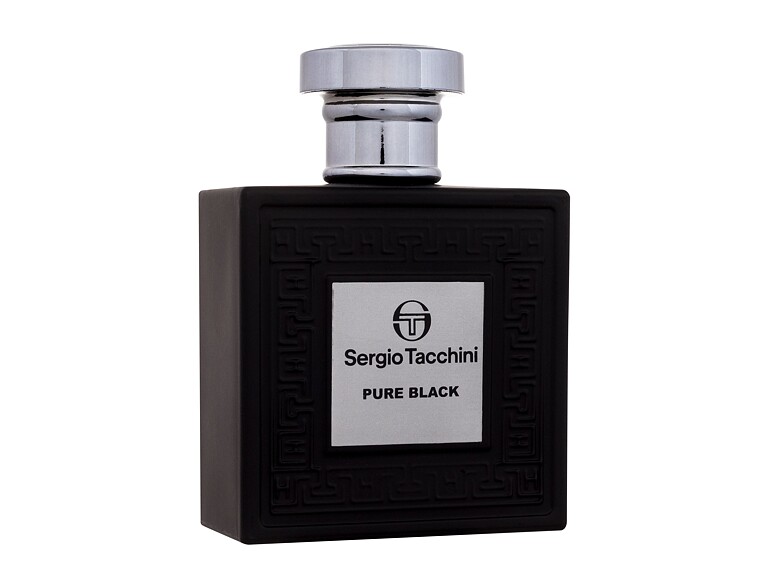 Eau de toilette Sergio Tacchini Pure Black 100 ml boîte endommagée