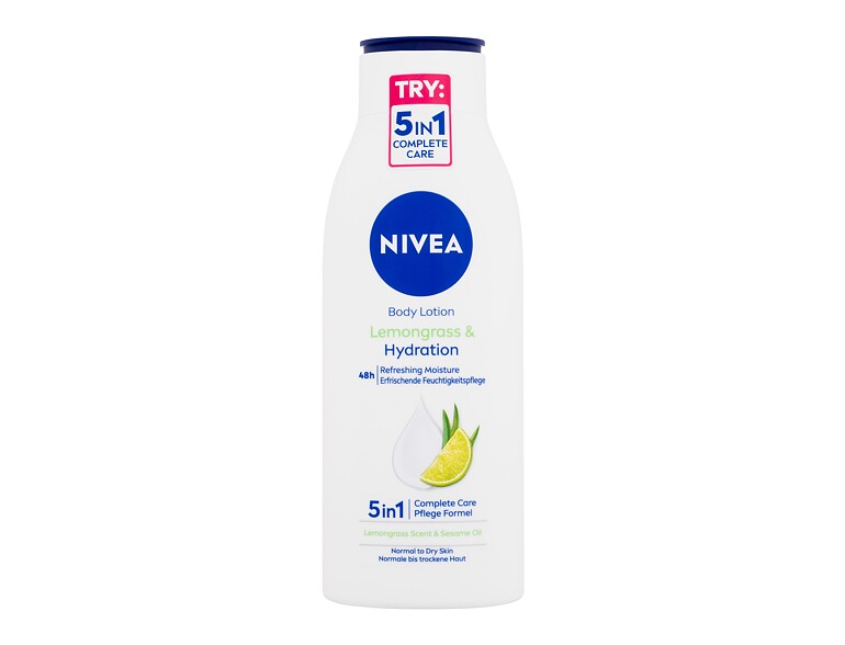 Körperlotion Nivea Lemongrass & Hydration 400 ml