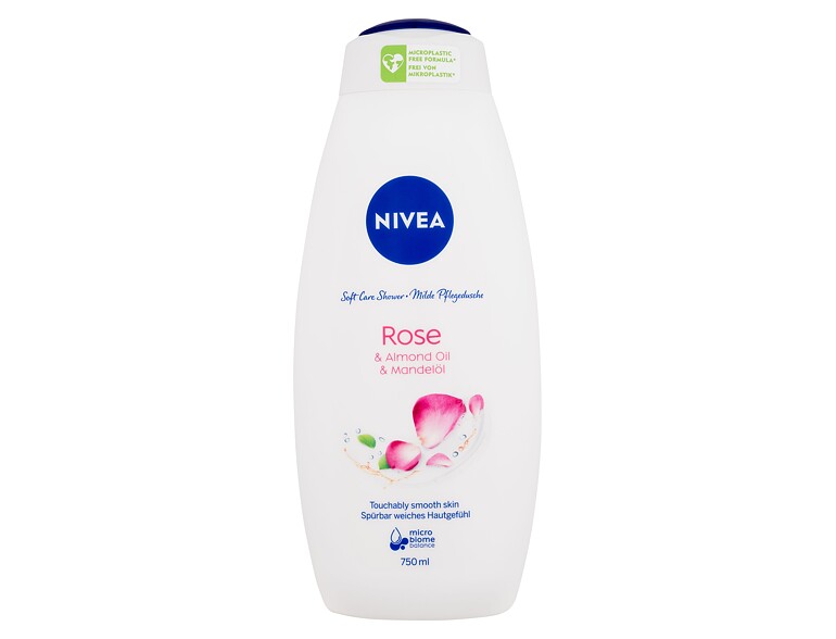 Duschgel Nivea Rose & Almond Oil 750 ml