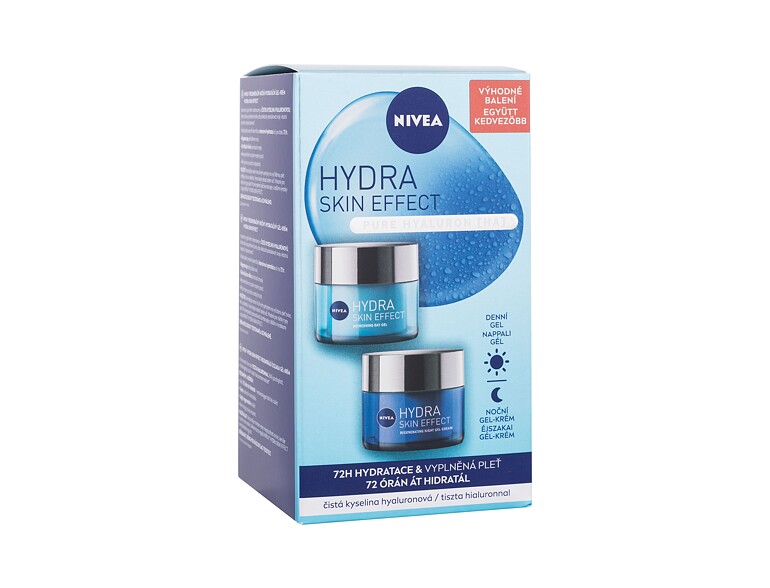 Tagescreme Nivea Hydra Skin Effect Duo Pack 50 ml Beschädigte Schachtel Sets