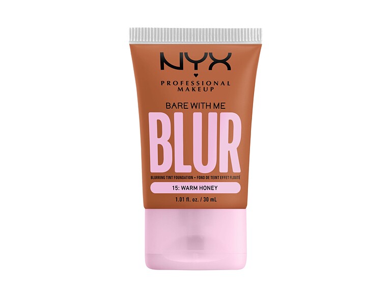 Foundation NYX Professional Makeup Bare With Me Blur Tint Foundation 30 ml 15 Warm Honey