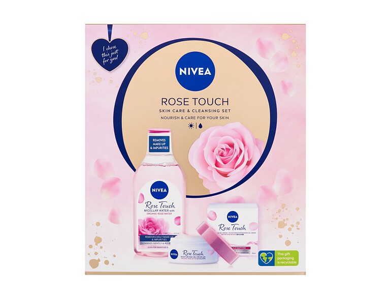 Mizellenwasser Nivea Rose Touch 400 ml Beschädigte Schachtel Sets