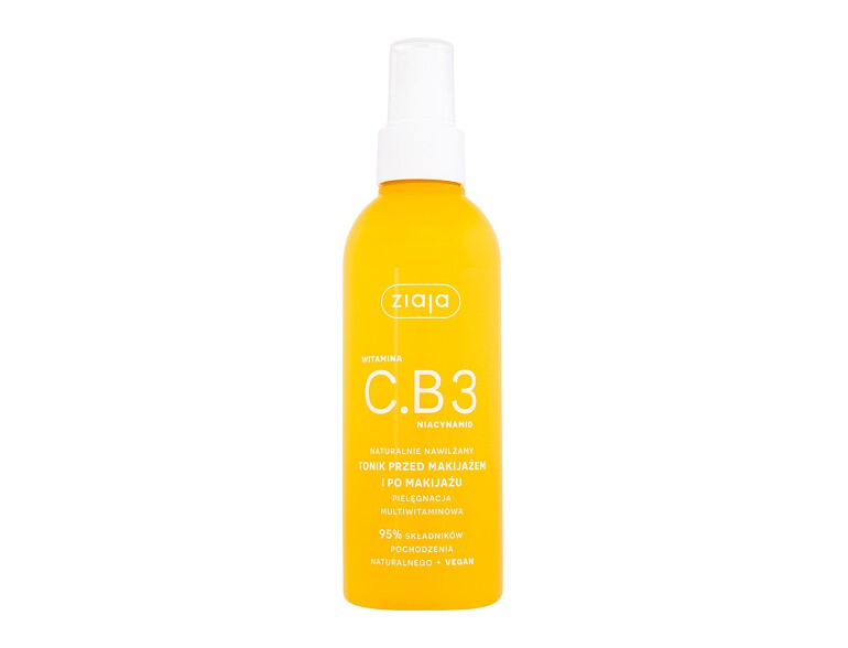 Gesichtswasser und Spray Ziaja Vitamin C.B3 Niacinamide Tonic 190 ml