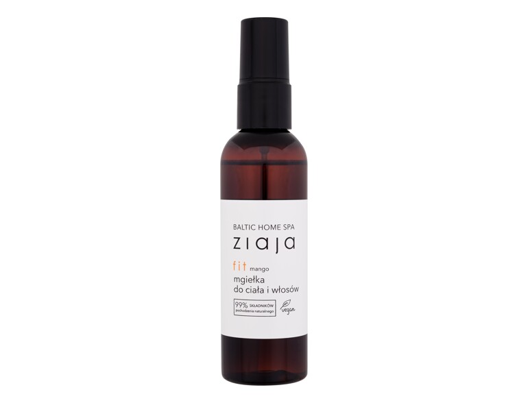 Körperwasser Ziaja Baltic Home Spa Fit Mist Body Hair 90 ml