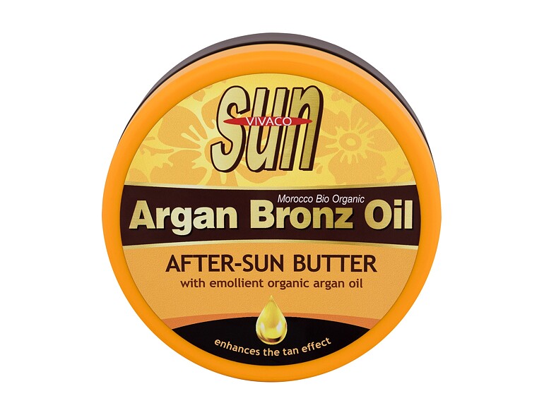 Soin après-soleil Vivaco Sun Argan Bronz Oil After-Sun Butter 200 ml