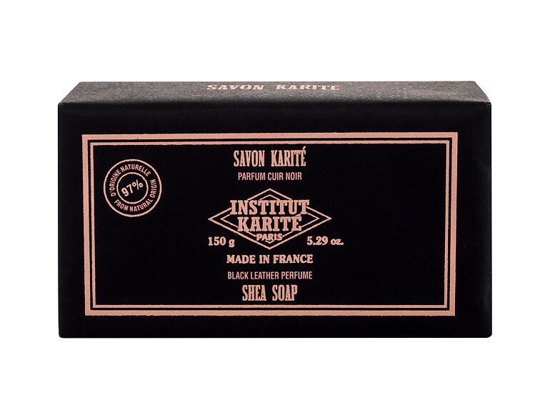 Seife Institut Karité Shea Soap Black Leather 150 g