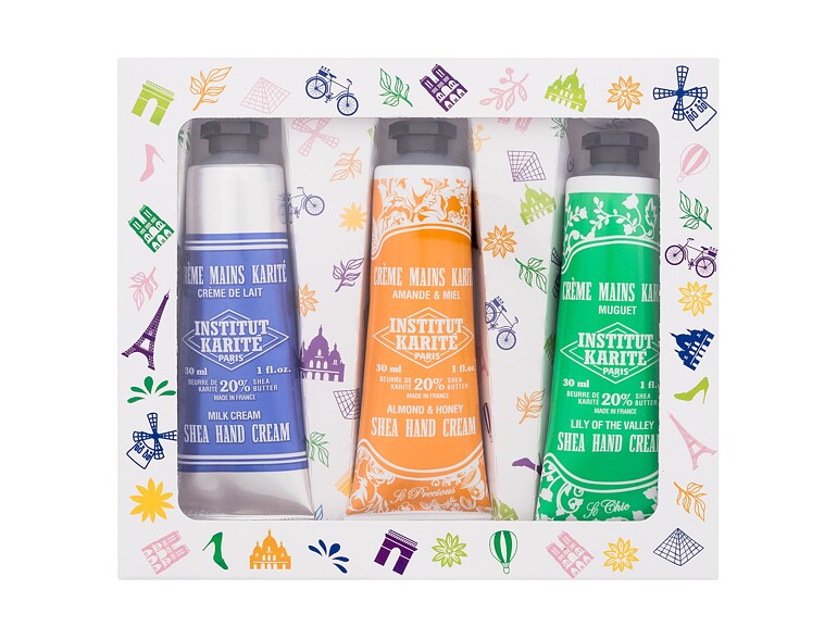 Handcreme  Institut Karité Shea Hand Cream 30 ml Sets