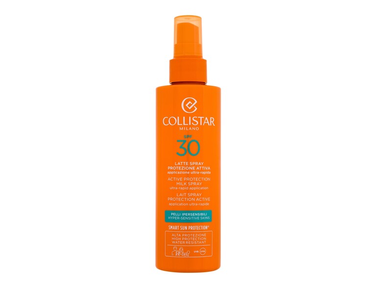 Sonnenschutz fürs Gesicht Collistar Active Protection Milk Spray SPF30 200 ml