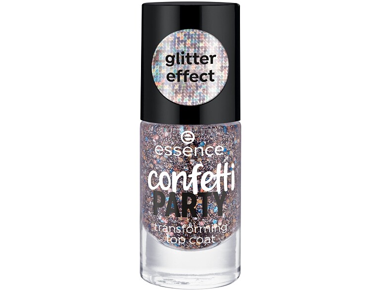 Nagellack Essence Confetti Party Transforming Top Coat 8 ml