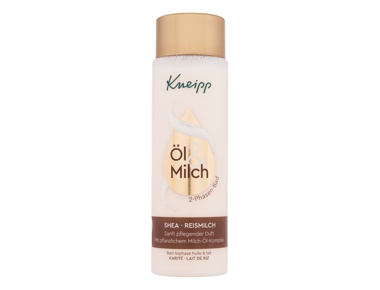 Badeöl Kneipp Oil & Milk 2-Phase Bath Shea & Rice Milk 250 ml