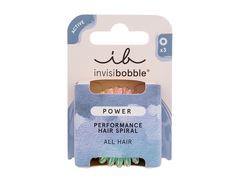 Haargummi Invisibobble Power Performance Hair Spiral 3 St. Magic Rainbow