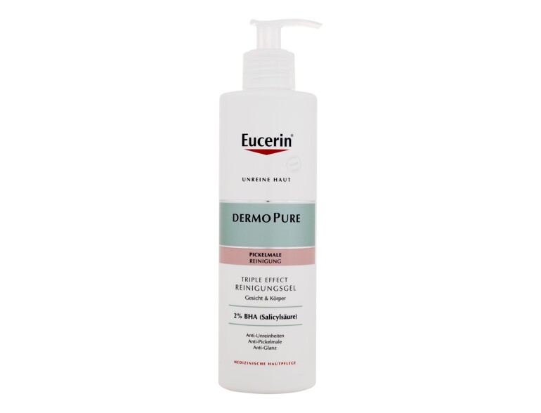 Reinigungsgel Eucerin DermoPure Triple Effect Cleansing Gel 400 ml