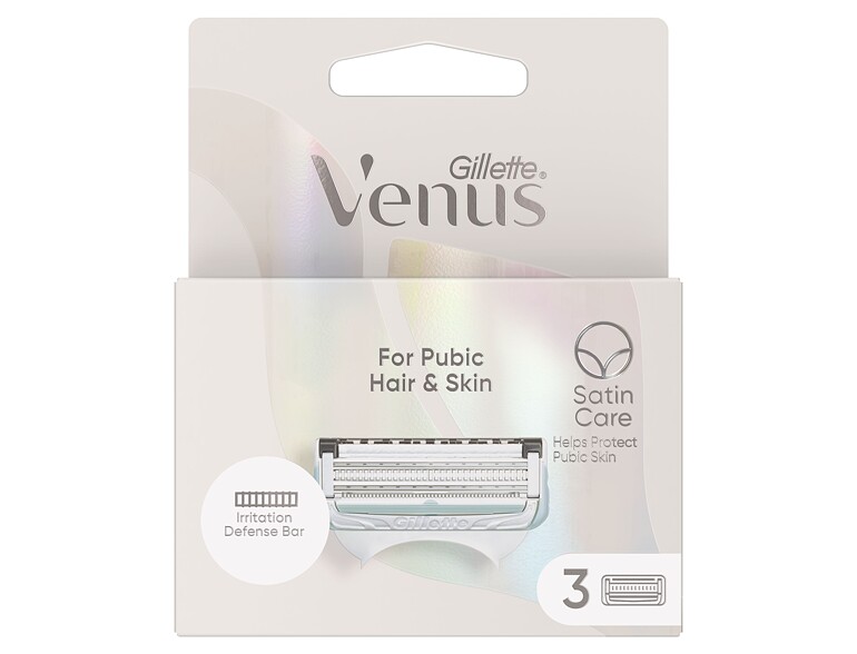 Ersatzklinge Gillette Venus Satin Care For Pubic Hair & Skin 3 St.