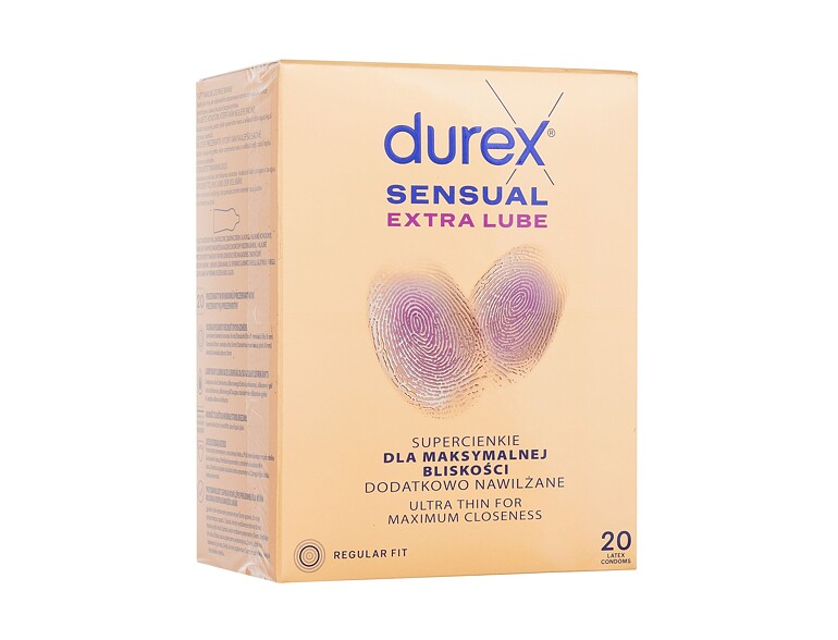 Kondom Durex Sensual Extra Lube 20 St.