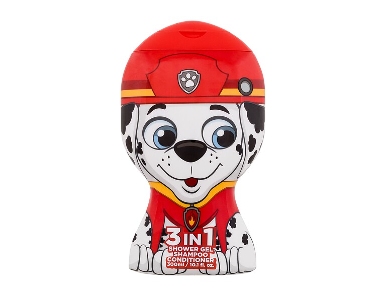 Duschgel Nickelodeon Paw Patrol Marshall 3in1 Shower Gel, Shampoo & Conditioner 300 ml