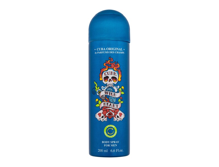 Deodorant Cuba Wild Heart 200 ml