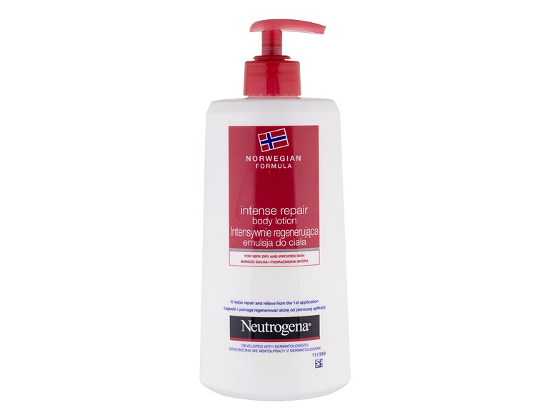 Körperlotion Neutrogena Norwegian Formula Intense Repair 400 ml Beschädigtes Flakon