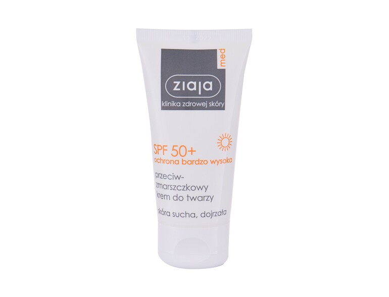 Sonnenschutz fürs Gesicht Ziaja Med Protective Anti-Wrinkle SPF50+ 50 ml